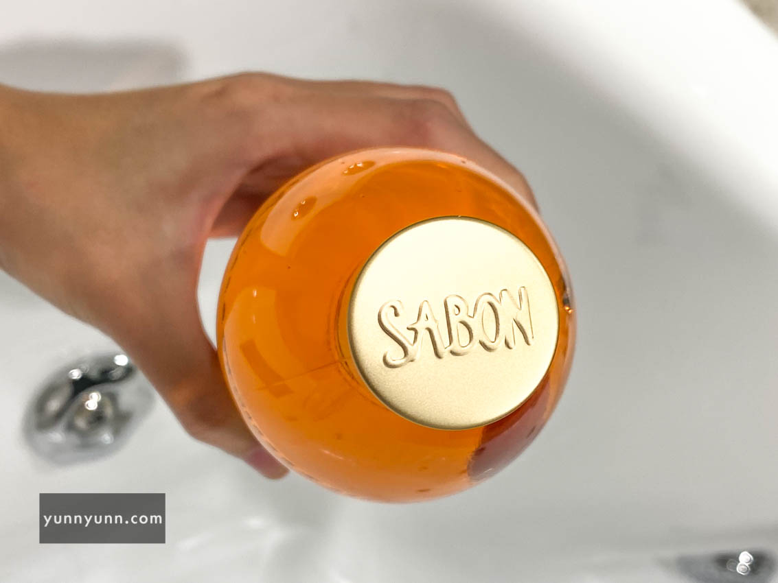 sabon玫瑰茶語身體油瓶蓋