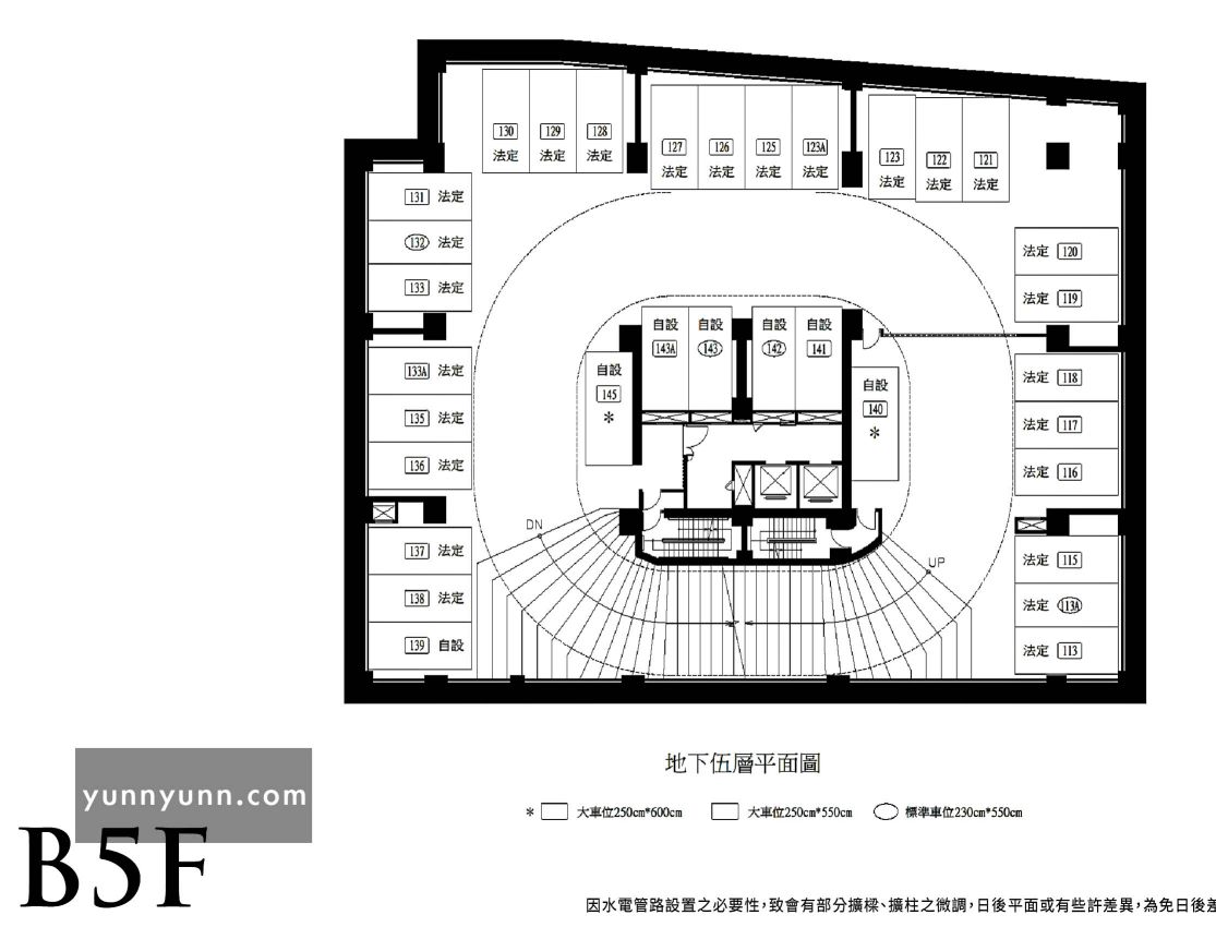 鑫天際停車場b5