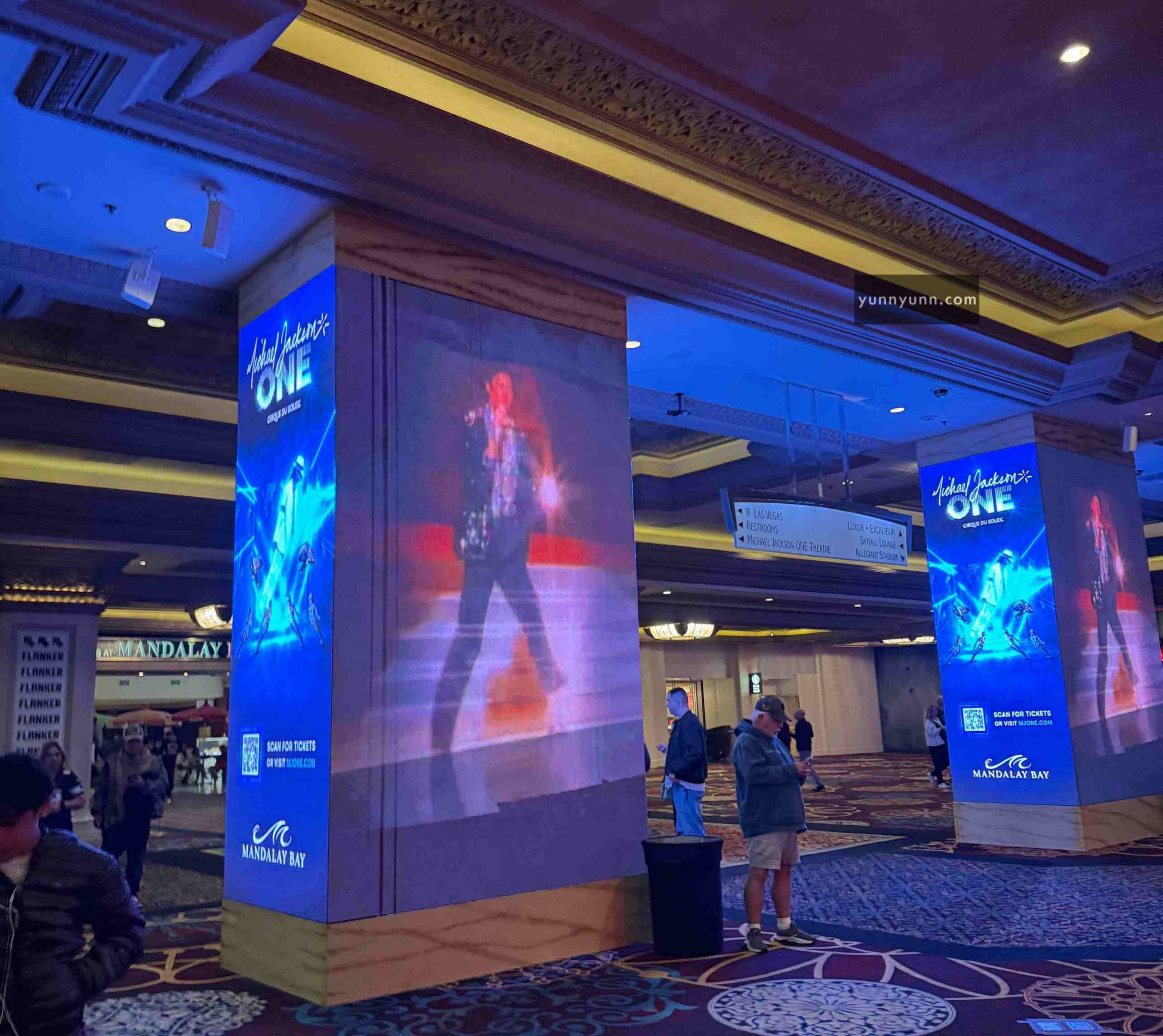 Mandalay Bay Michael Jackson ONE表演